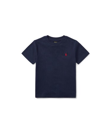 (ボーイズ 2才~7才)コットン ジャージー クルーネック Tシャツ