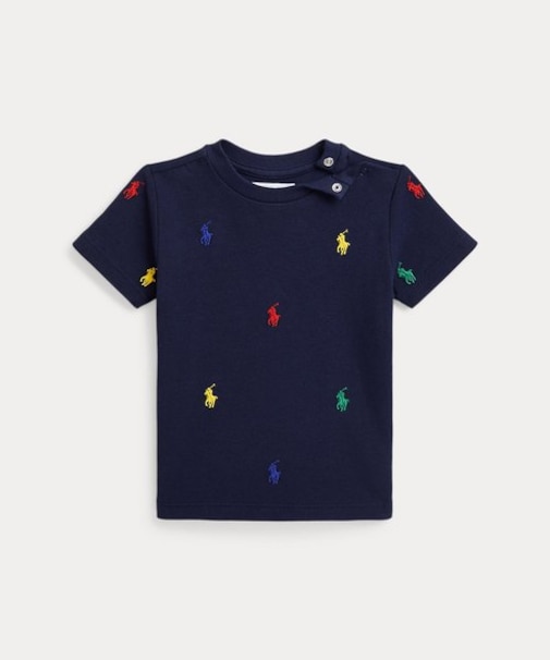 (ベビー)Polo ポニー コットン メッシュ Tシャツ