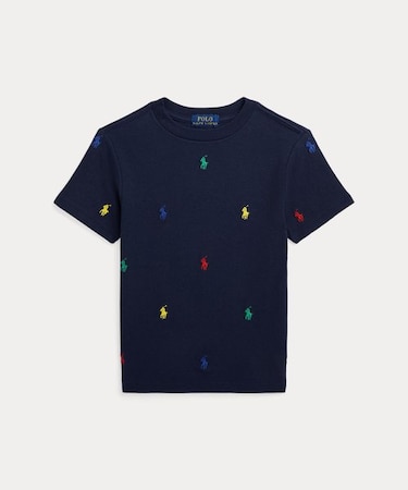 (ボーイズ 2才~7才)Polo ポニー コットン メッシュ Tシャツ