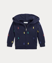 (ベビー)Polo ポニー フリース フルジップ フーディ