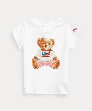 (ベビー)Polo ベア コットン ジャージー Tシャツ