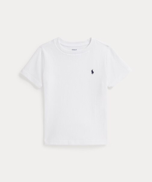 (ボーイズ 2才~7才)コットン ジャージー クルーネック Tシャツ