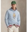 Polo ベア ガーメントダイド フリース フーディ