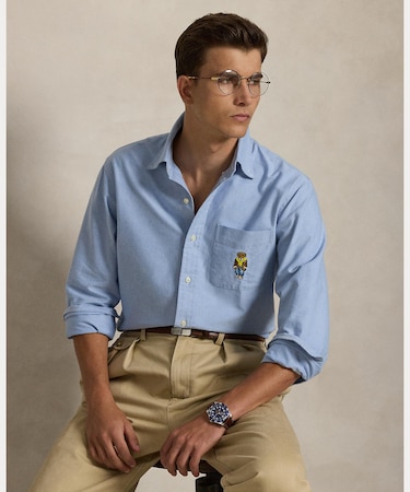 クラシック フィット Polo ベア オックスフォード シャツ