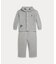 （ベビー)エステートリブ レター ジャケット & パンツ セット【返品不可商品】
