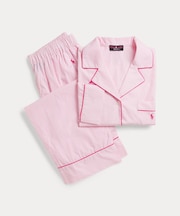 Polo ベア コットン ロングスリーブ パジャマ セット