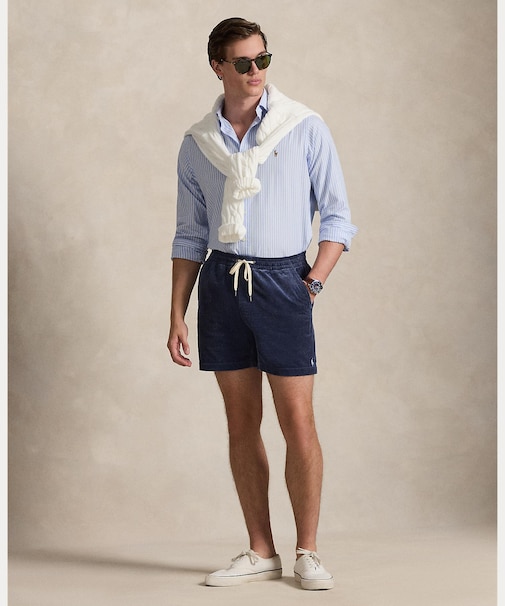 6インチ Polo プレップスター コーデュロイ ショートパンツ