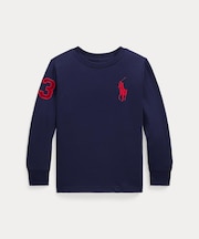 (ボーイズ 2才~7才)Big Pony コットン ジャージー Tシャツ