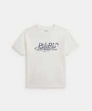 (ボーイズ 2才~7才)ロゴ コットン ジャージー Tシャツ