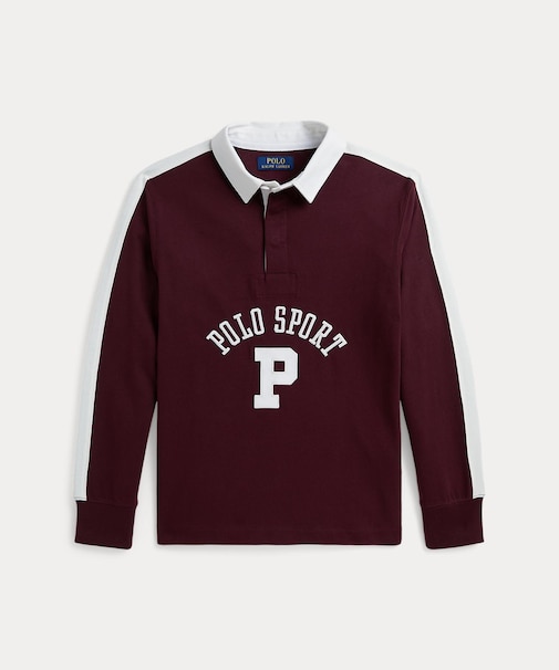 (ボーイズ 8才~20才)Polo Sport コットン ラグビー シャツ
