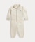 POLO RALPH LAUREN【返品不可商品】 （ベビー)ロゴ フリース カーディガン & パンツ【返品不可商品】