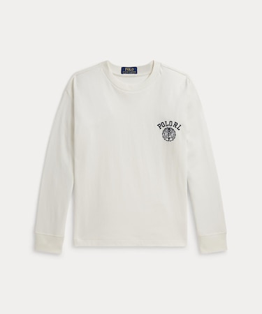 (ボーイズ 8才~20才)ビッグ フィット コットン ロングスリーブ Tシャツ