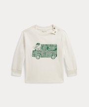 (ベビー)Ralph's Coffee Polo ベア ロングスリーブ Tシャツ