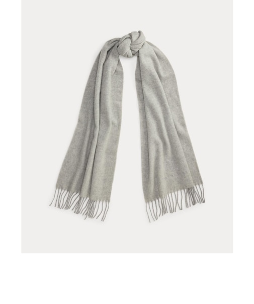 ウールカシミヤ ヘリンボーン スカーフ