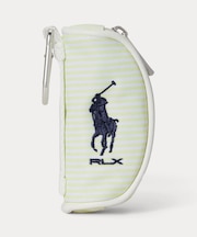 POLO GOLF|RLX GOLF (RLX)Big Pony ストライプド ゴルフ ボール ポーチ