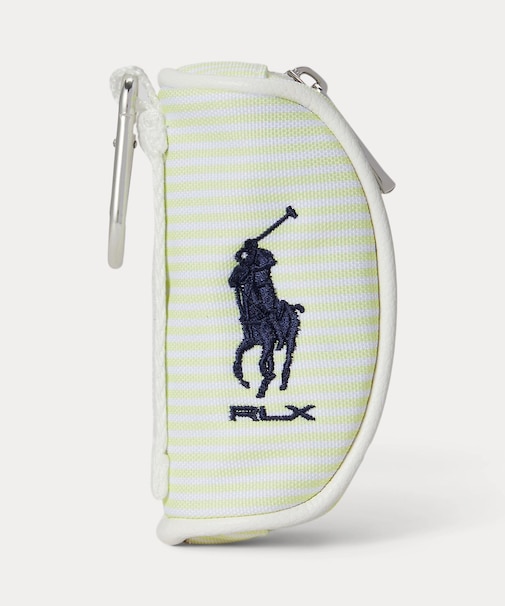 POLO GOLF｜RLX GOLF （RLX）Big Pony ストライプド ゴルフ ボール ポーチ