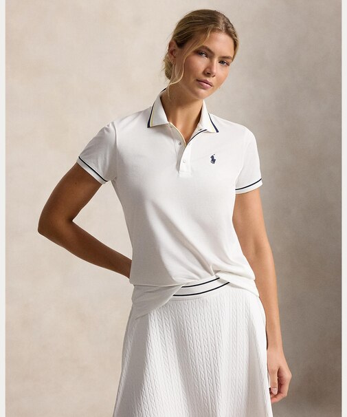POLO GOLF|RLX GOLF (RLX)テーラード フィット ジャージー ポロシャツ