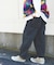【再入荷】ピーチツイル 立体 ポケット バルーンパンツ