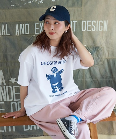 20/-OE天竺 マシュマロマン Tシャツ