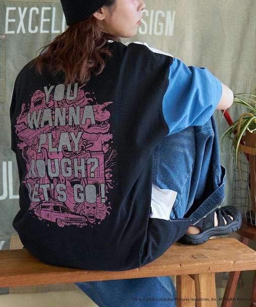 20/-OE天竺 ゴーストバスターズ Tシャツ