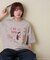 21/-OE天竺 E.T. ドルマン Tシャツ