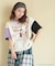 21/-OE天竺 E.T. ドルマン Tシャツ