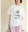 PEANUTS ( ピーナッツ ) 21/-OE天竺 Royanne プリント Tシャツ
