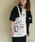 PEANUTS ( ピーナッツ ) 21/-OE天竺 ミュージック トートバッグ