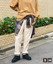 コーデュロイ らくしゅっと パンツ