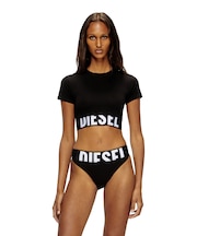レディース Tシャツ クロップド丈