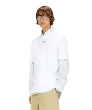 メンズ Tシャツ ロゴ オーバルD