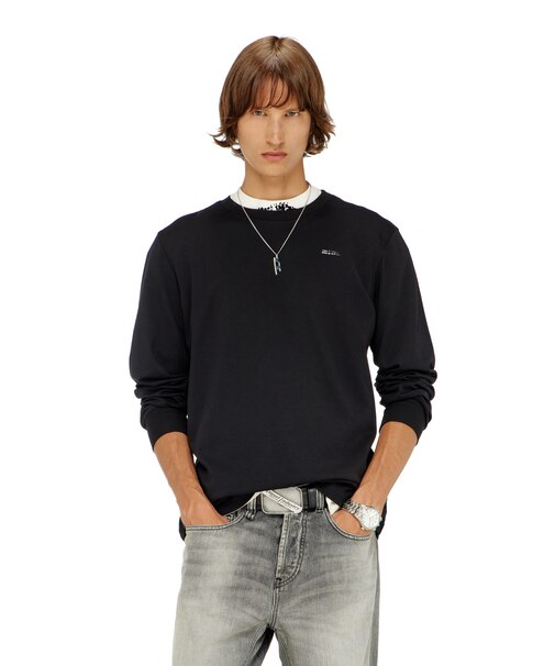 メンズ 長袖Tシャツ T-MIEGOR-LS-MET