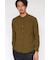 HIGH STREET∴2WAYストレッチマイクロチェックバンドカラーシャツ