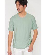 HIGH STREET∴ケーブル柄クルーネック半袖Ｔシャツ