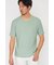 HIGH STREET∴ケーブル柄クルーネック半袖Ｔシャツ