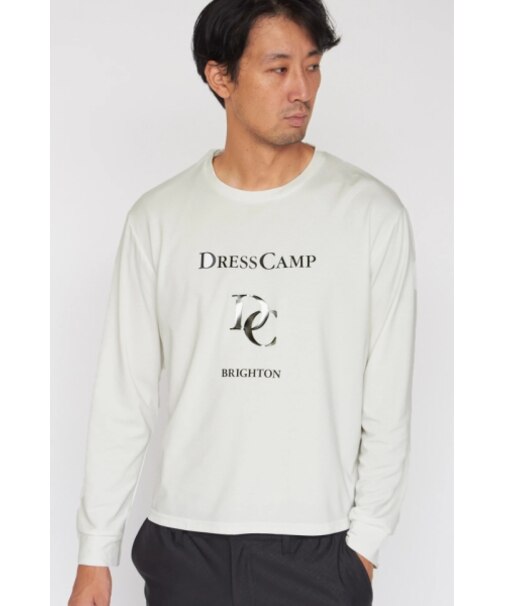 HIGH STREET∴ドレスキャンプ別注ロゴ長袖Tシャツ