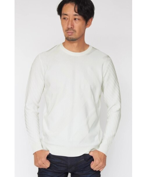 HIGH STREET∴キカリンクスコンビクルーネックニット