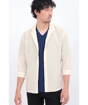 HIGH STREET∴COOLトロピカルショートウイング７分袖シャツ