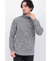 HIGH STREET∴バイアスリンクスモールタートルネックKN