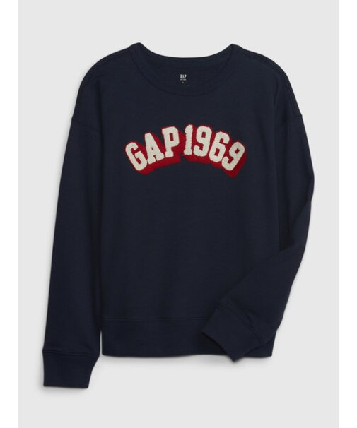 Gapロゴ グラフィック スウェット・トレーナー (キッズ)