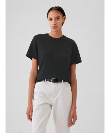 スーピマ(R) コットンリラックスtシャツ(半袖)
