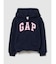 リラックスフィット GAPロゴ ジップアップパーカー (キッズ)