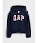 リラックスフィット GAPロゴ ジップアップパーカー (キッズ)