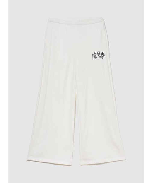 GAPロゴ フレンチテリー ワイドパンツ