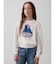 GapKids セサミストリート オーバーサイズ ウェッジ クルーネック スウェットシャツ
