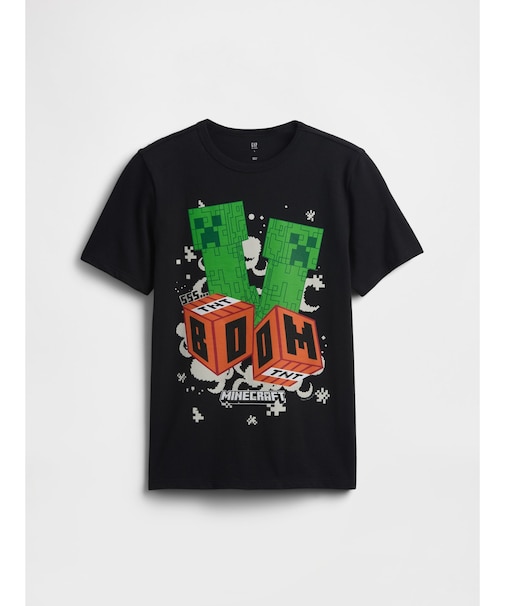 GapKids マインクラフト グラフィックTシャツ