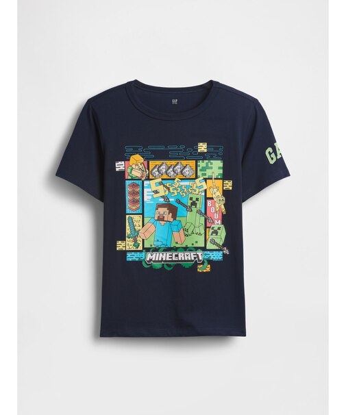 GapKids マインクラフト グラフィックTシャツ