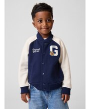 ヴィンテージソフト バーシティスタイル GAPロゴ ジャケット (幼児・ベビー)