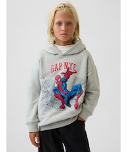 GapKids マーベル スパイダーマン リラックスフィット GAPロゴパーカー