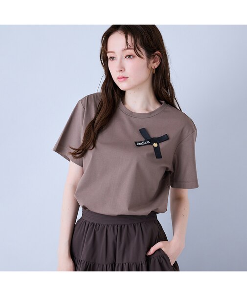 Audie a Musesロゴ入りリボンカットソー